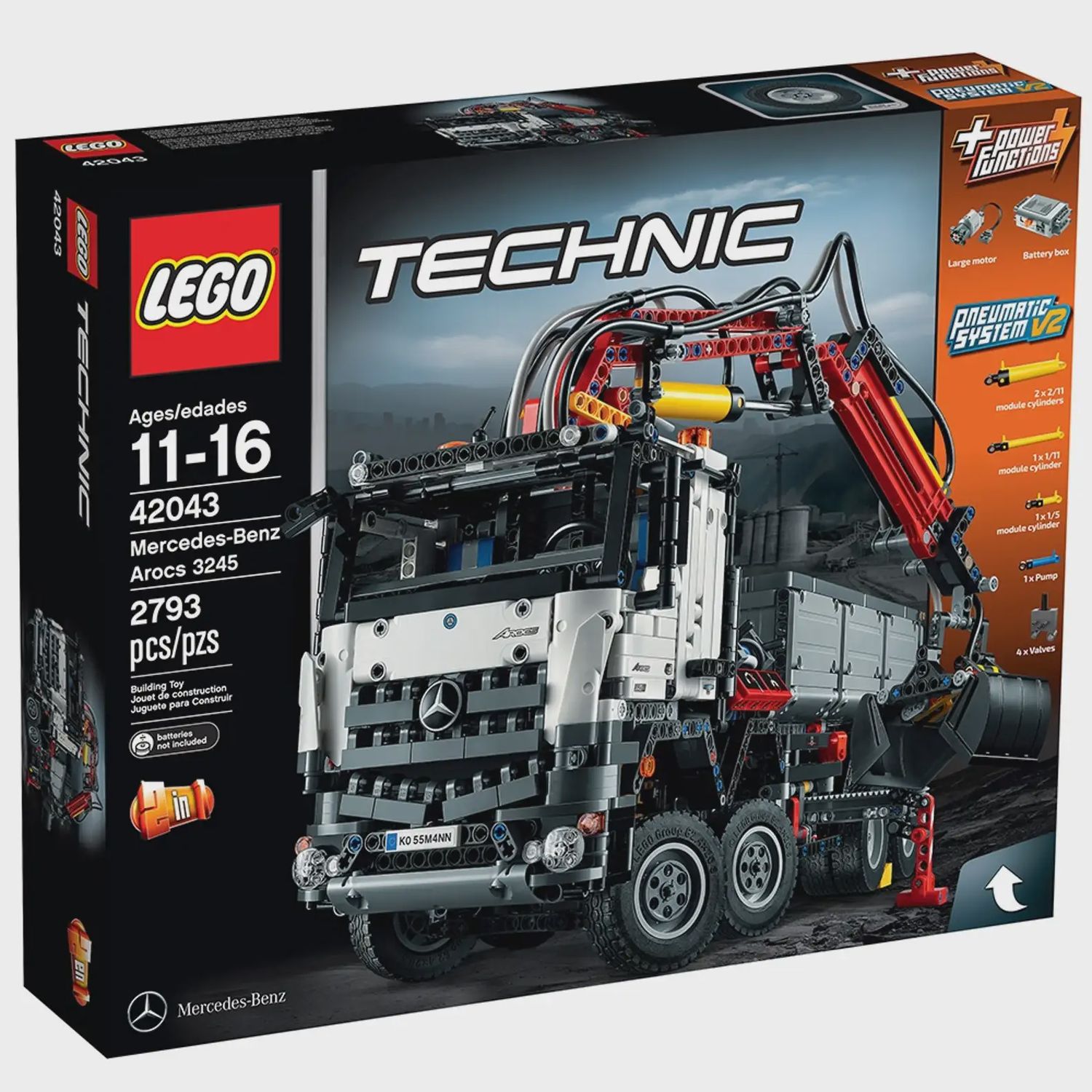(RETIRED) LEGO TECHNIC 42043 Mercedes-Benz Arocs 3245 (Pre-Loved)