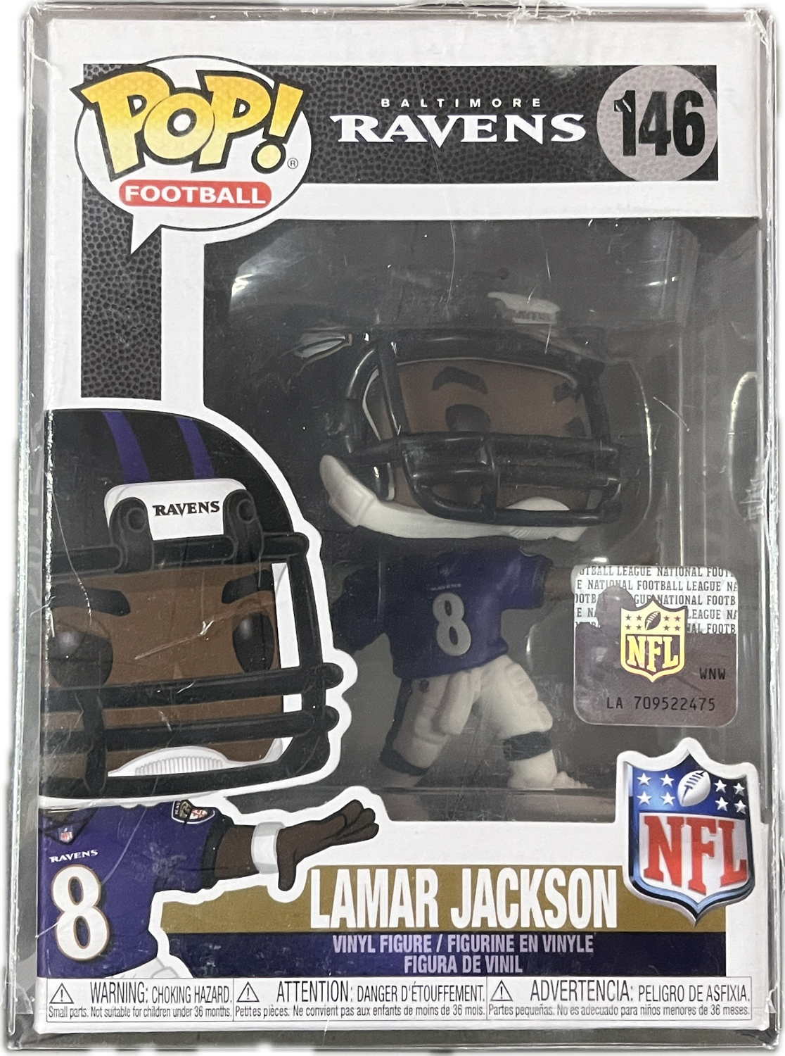 Funko POP! 146 – Lamar Jackson – Baltimore Ravens