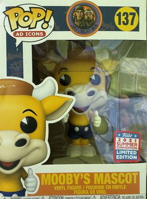 Funko POP! AD Icons Mooby&#39;s Mascot #137 Jay &amp; Silent Bob 2021 Summer Convention