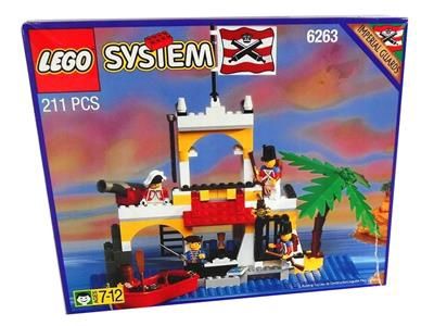 (VINTAGE) LEGO Pirates 6263 Imperial Guards Imperial Outpost