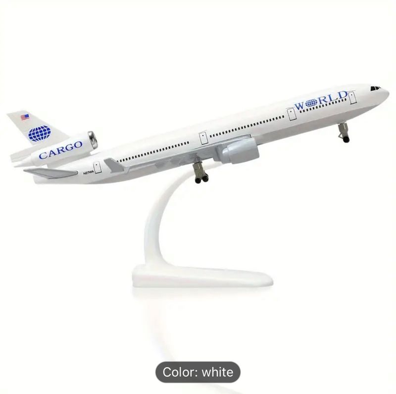 MD-11 Cargo Diecast Desk Model Airplane 1:300 Scale