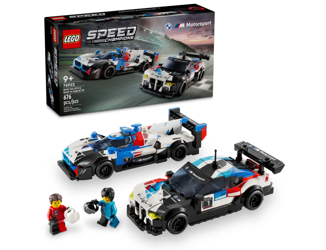 LEGO SPEED CHAMPIONS 76922 BMW M4 GT3 &amp; BMW M Hybrid V8
