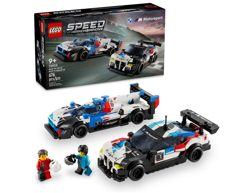 LEGO SPEED CHAMPIONS 76922 BMW M4 GT3 &amp; BMW M Hybrid V8