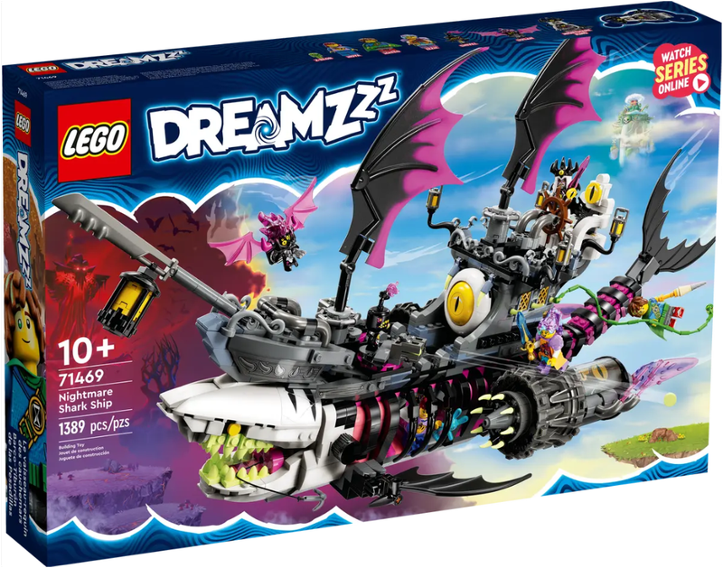 LEGO DREAMZZZ 41469 Nightmare SHARK SHIP
