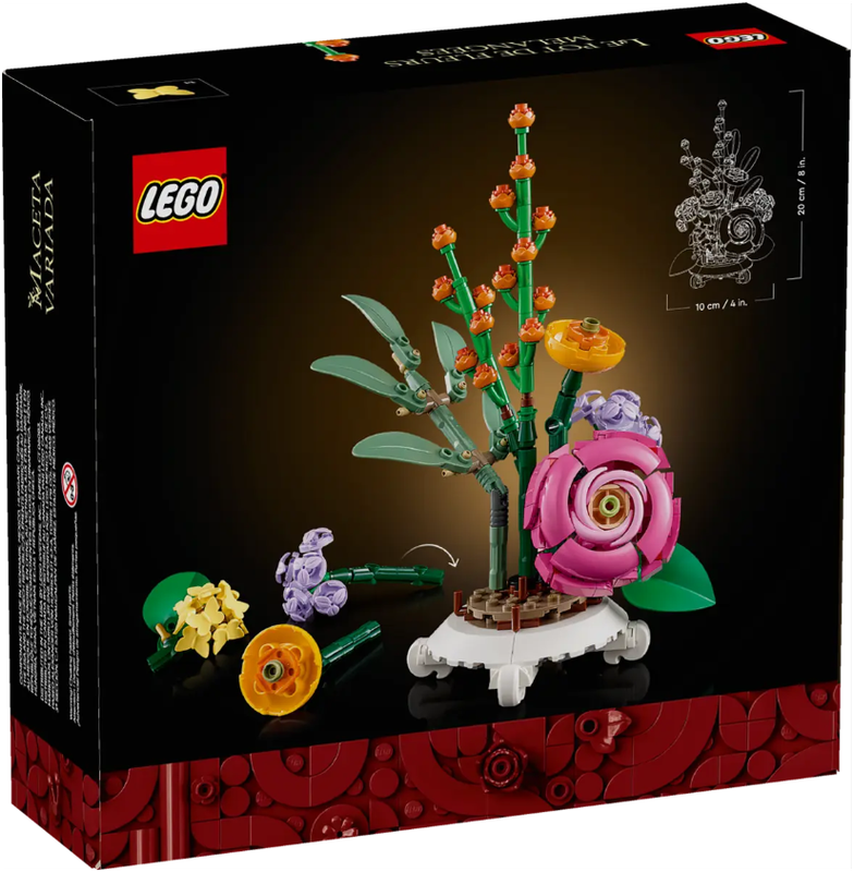 LEGO Botanicals 10345 Mixed Flowerpot Arrangement