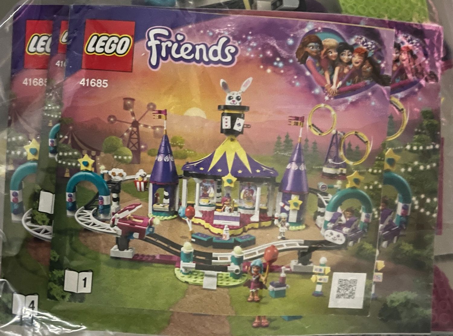 (RETIRED) LEGO® 41685 Friends Magical Funfair Roller Coaster (Pre-Loved)
