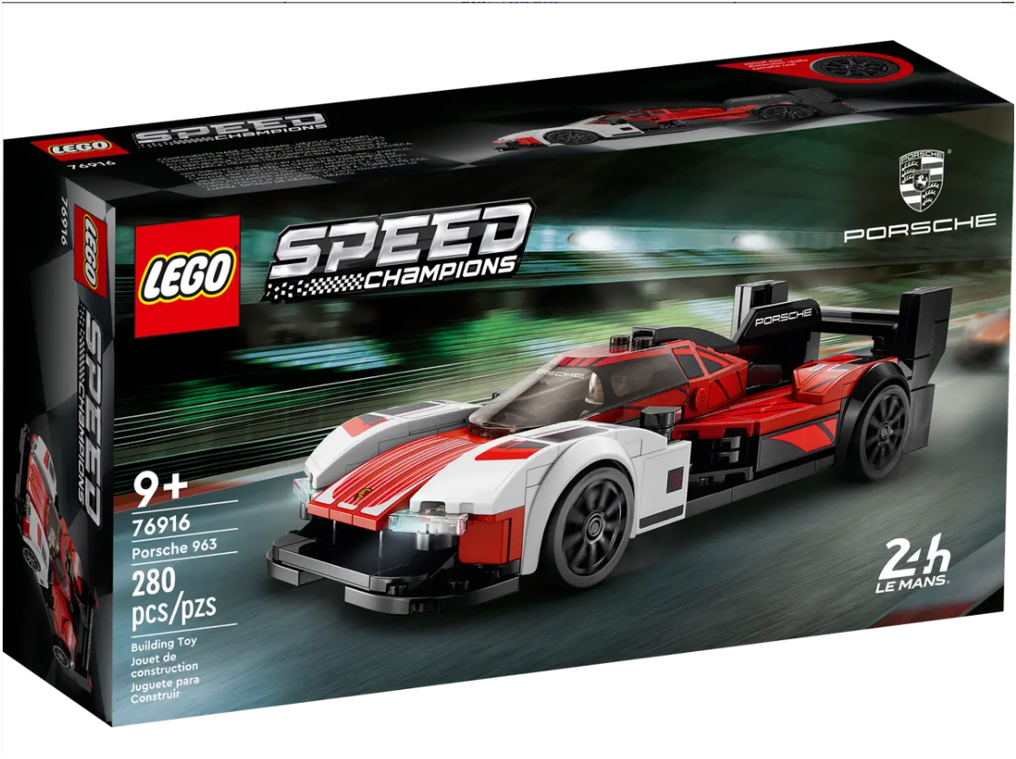 (RETIRED) LEGO® SPEED CHAMPIONS 76916 Porsche 963 2023
