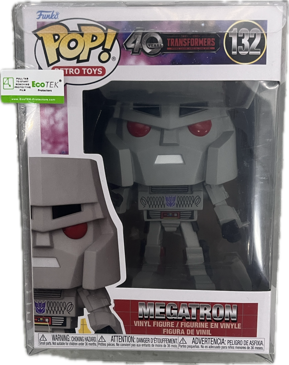 Funko POP! Retro Toys #132 - Megatron - 40 Years Transformers