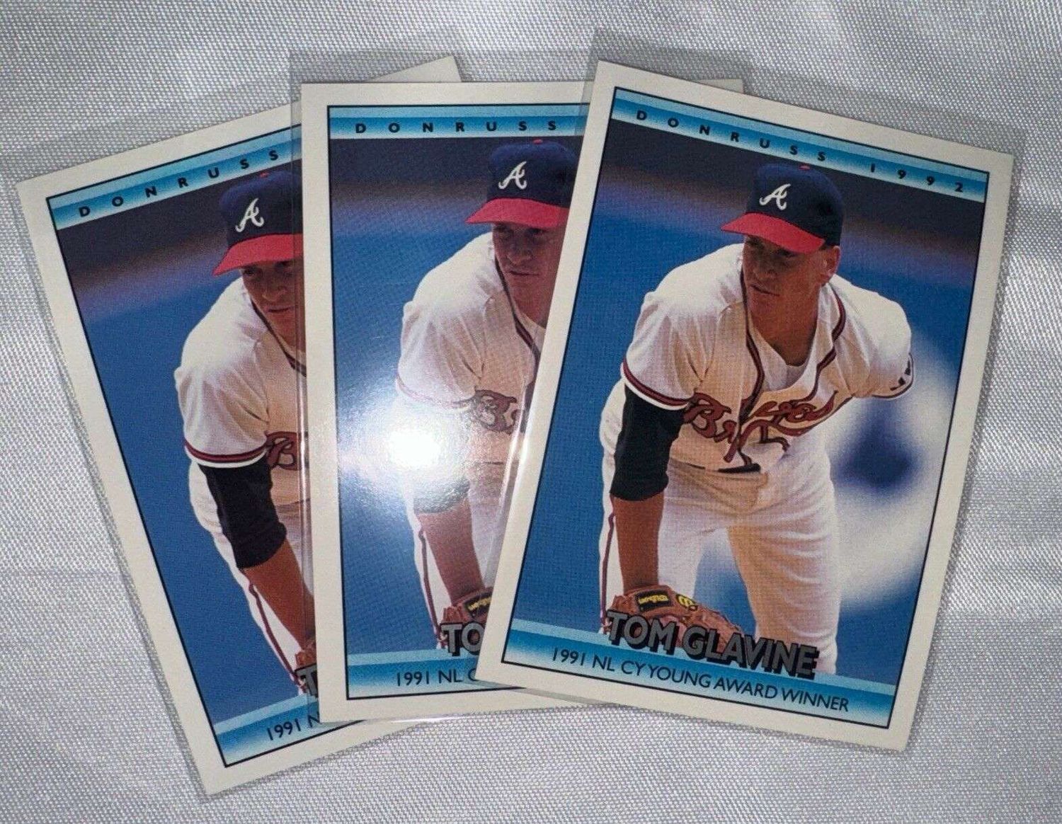 Donruss Leaf 1991 #BC4 Tom Glavine - NM+ Condition