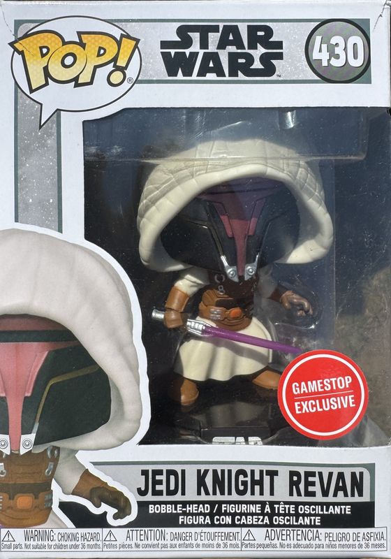 Funko POP! #430 Star Wars Jedi Knight Revan Gamestop Exclusive
