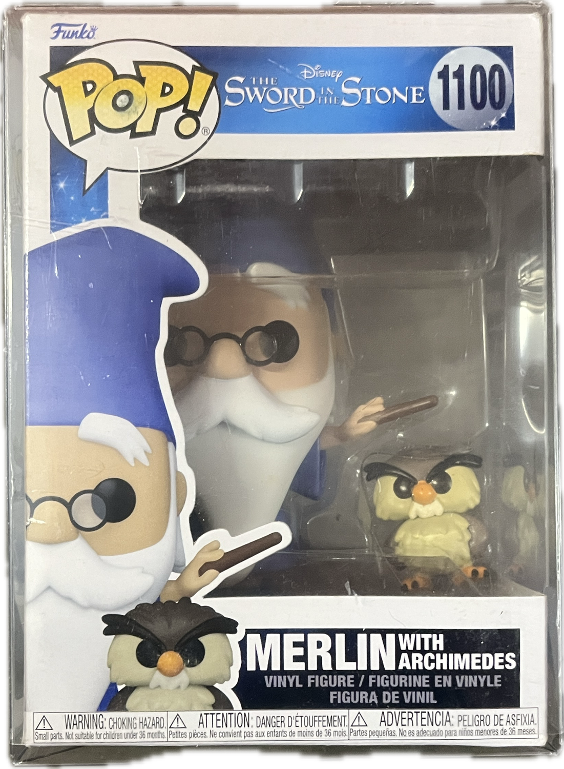 Funko POP! #1100 – The Sword in the Stone: Merlin with Archimedes