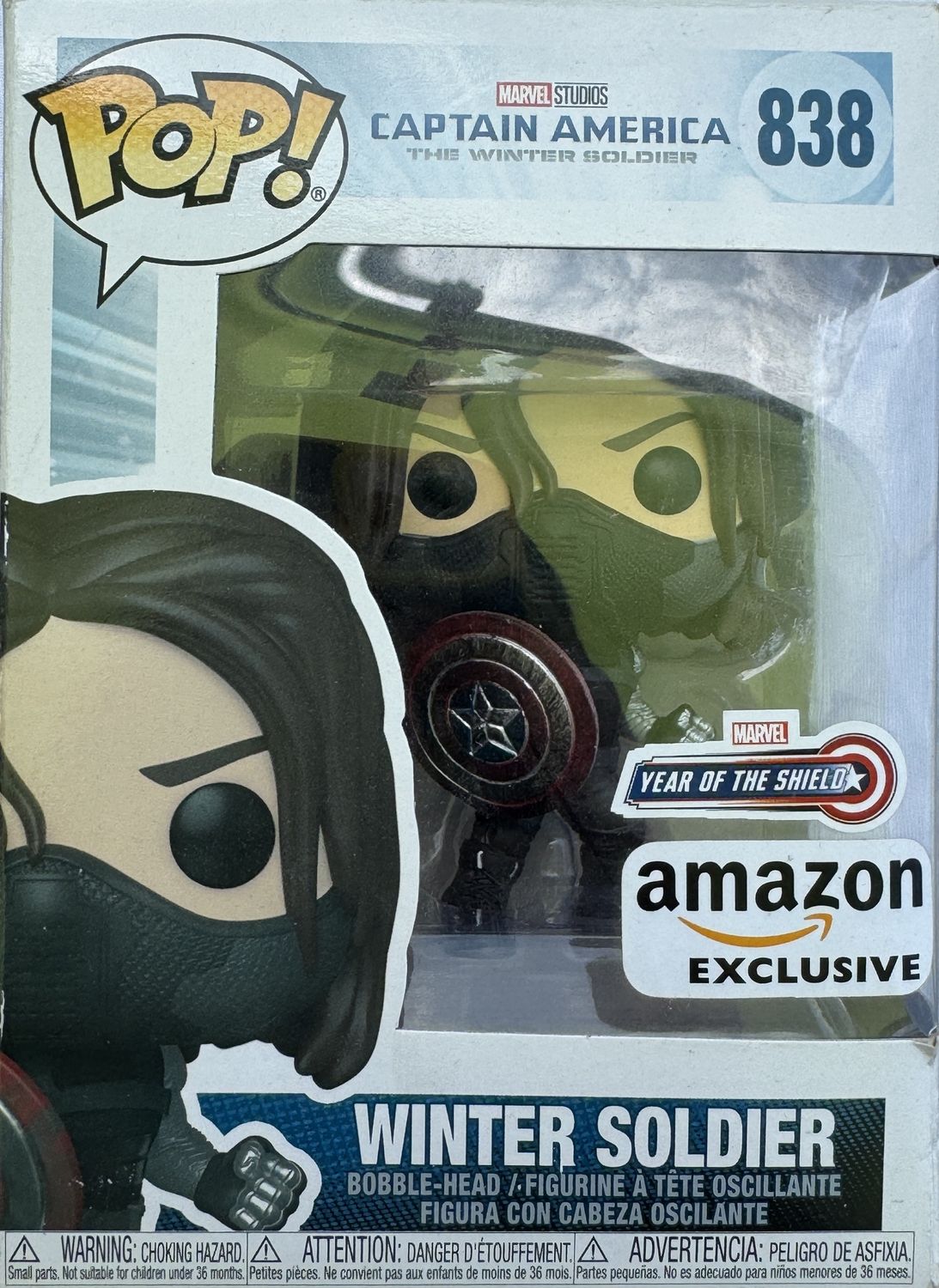 Funko POP! #838 Captain America Winter Soldier