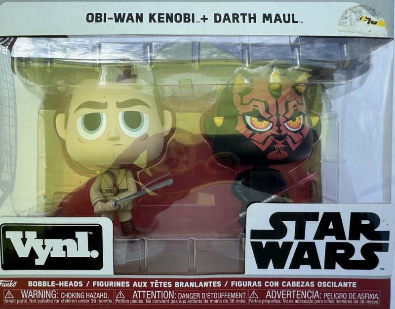 Funko POP! Vynl STAR WARS Obi-Wan Kenobi &amp; Darth Maul I0B