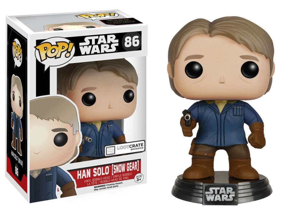 Funko POP! #86 - Han Solo [Snow Gear] - Lootcreate Exclusive - Star Wars