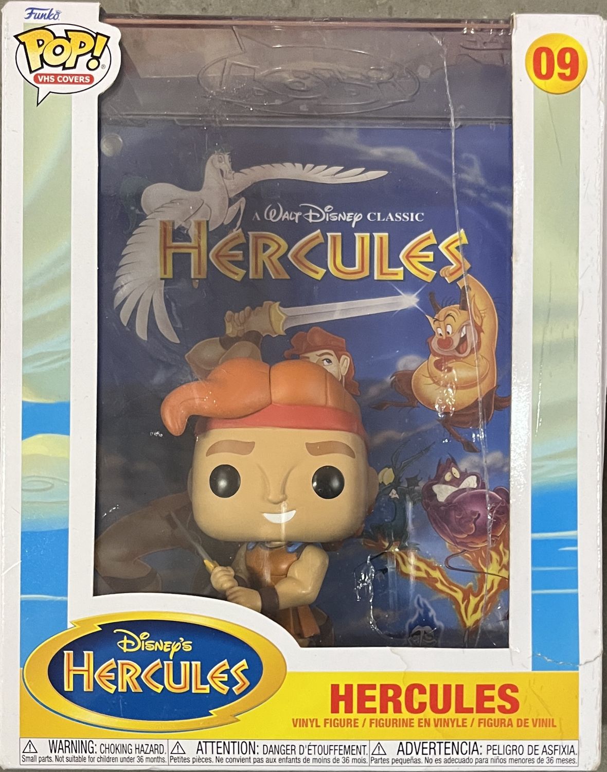 Funko POP! #09 VHS Covers Disney Hercules
