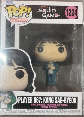 Funko POP! #1224 Television Netflix Squid Game - Player 067: KANG SAE-BYEOK