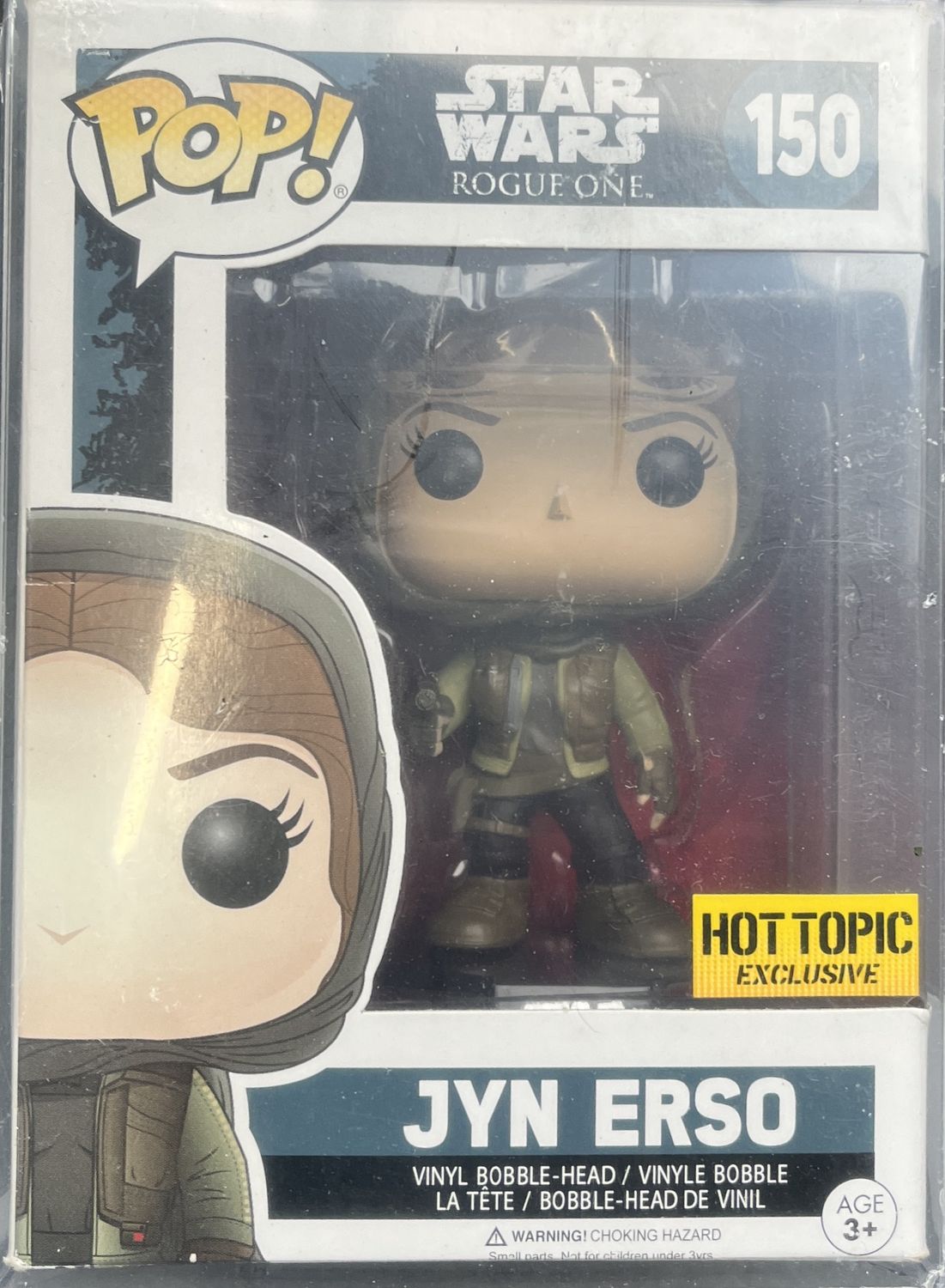Funko POP! #150 – Jyn Erso – Hot Topic Exclusive – Star Wars Rogue One