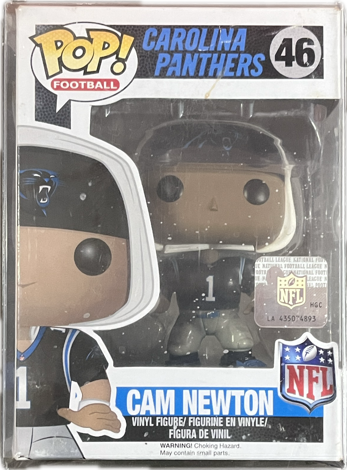 Funko POP! #46 Football Carolina Panthers Cam Newton