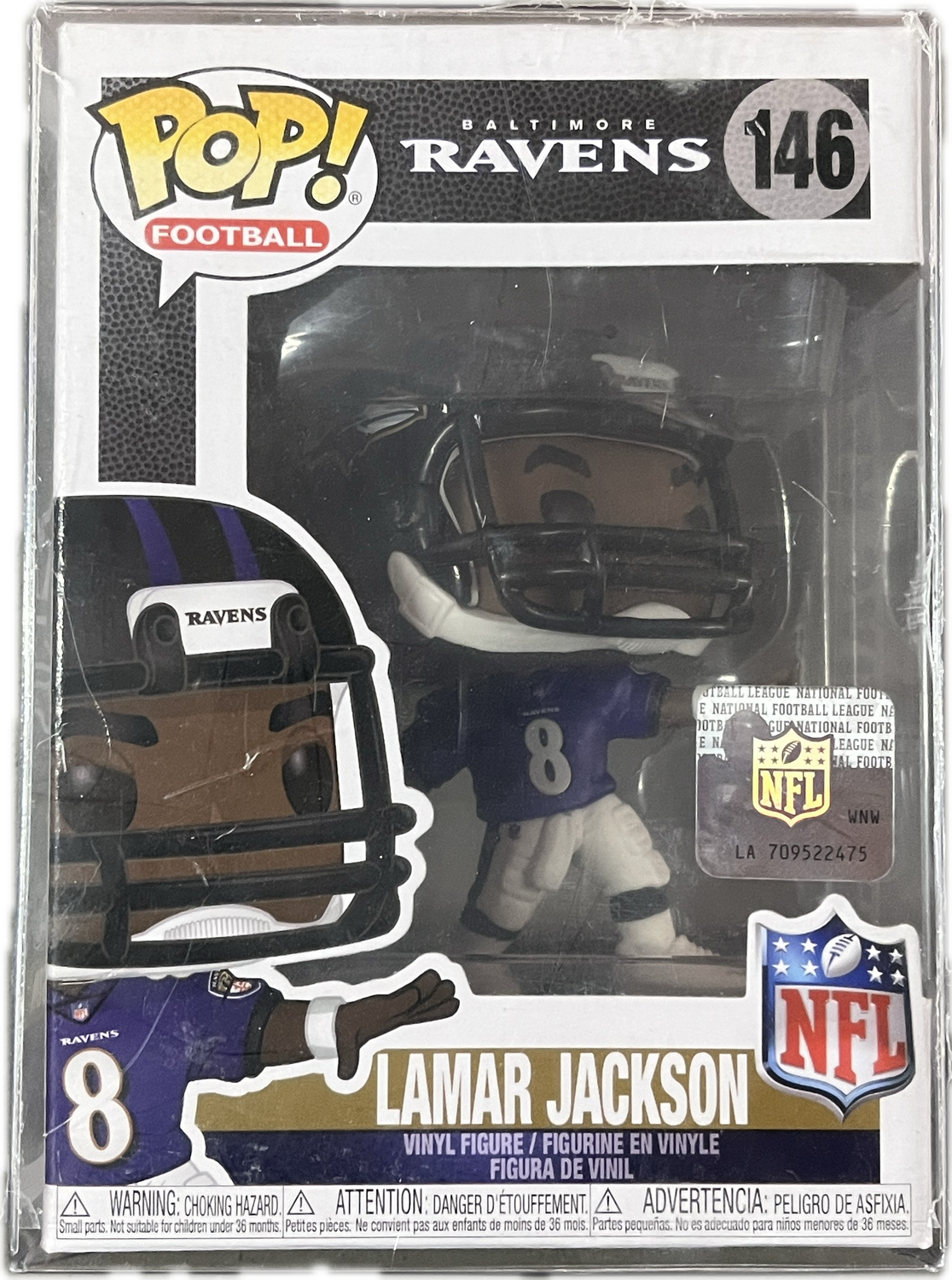 Funko POP! #146 – Lamar Jackson – Baltimore Ravens