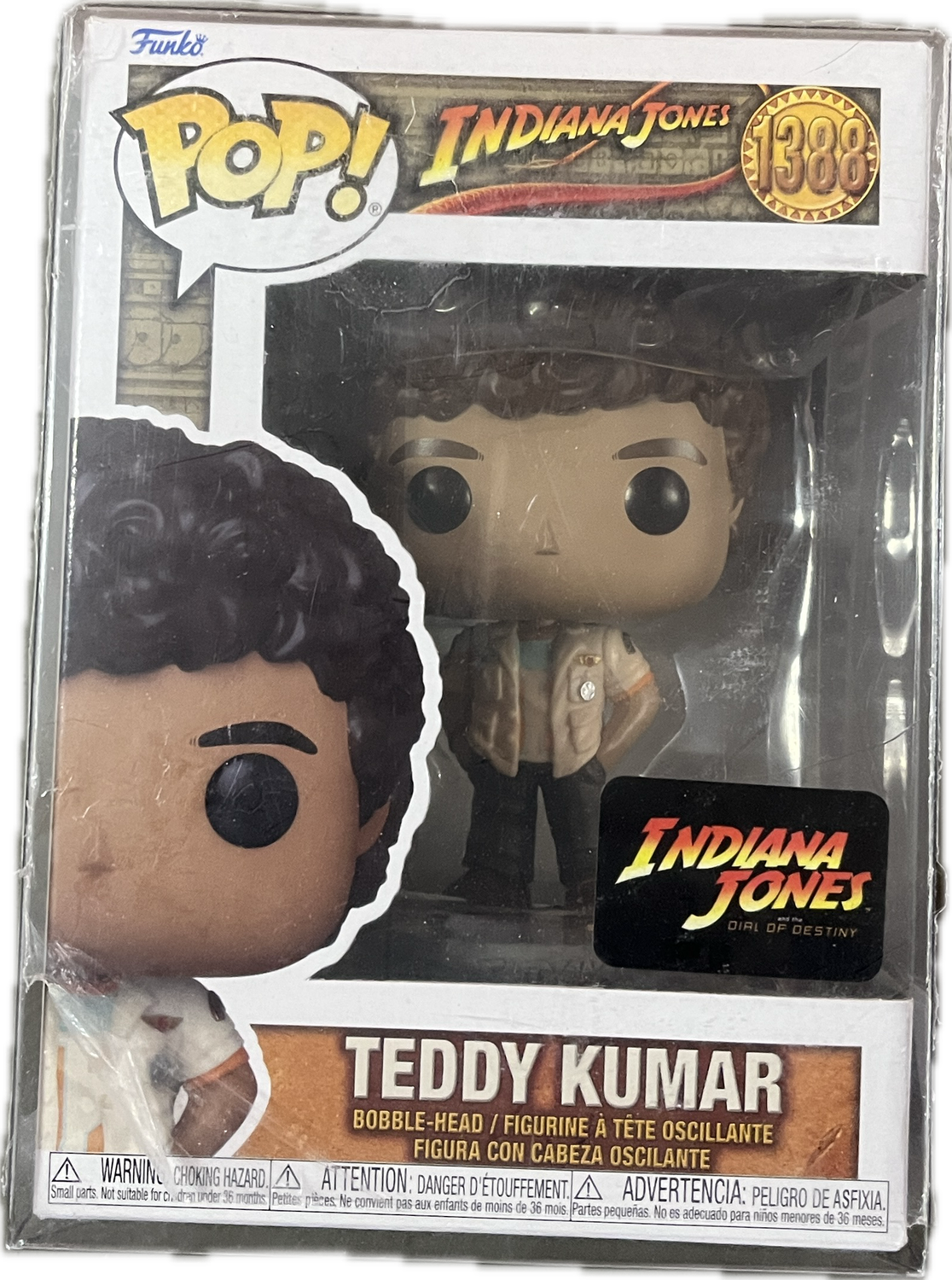 Funko POP! #1388 - Teddy Kumar - Indiana Jones