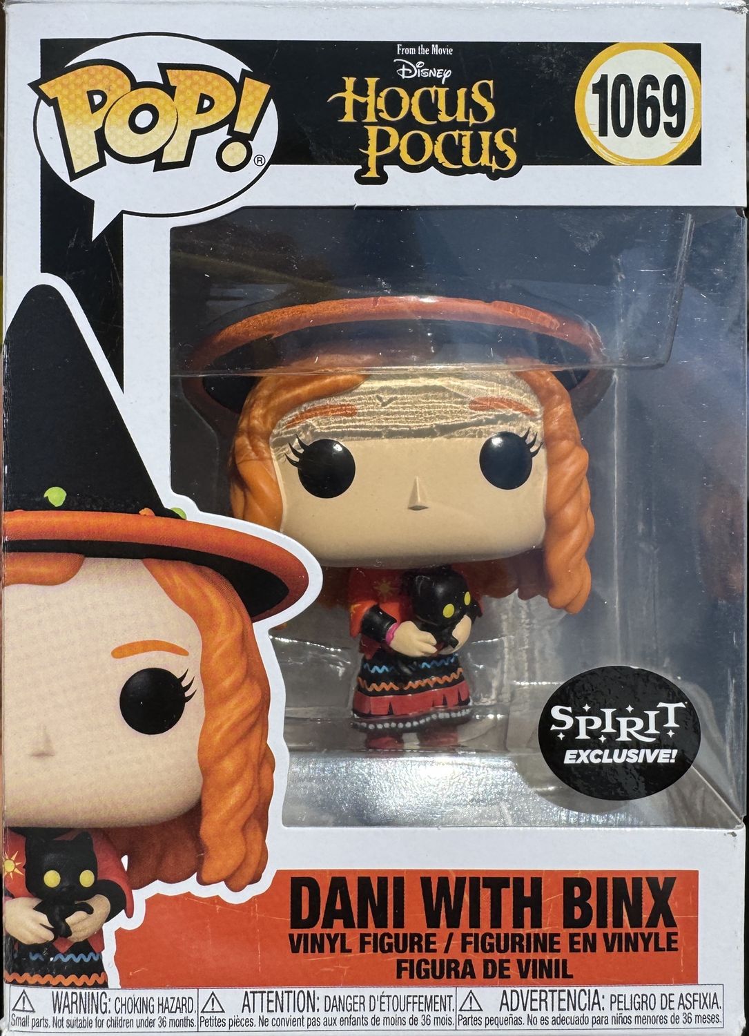 Funko POP! #1069 - Dani With Binx- Disney Hocus Pocus - Exclusive