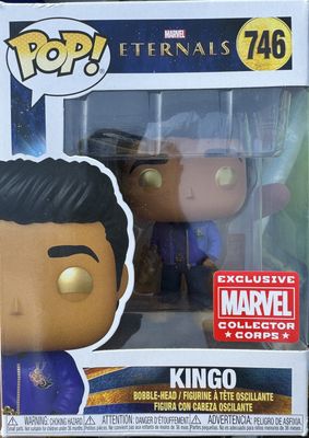 Funko POP! 746 – Kingo – Marvel Eternals – Exclusive Marvel Collector Corps