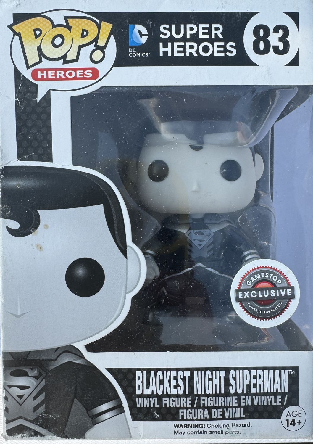 Funko POP! #83 Heroes – Blackest Night Superman – DC Comics