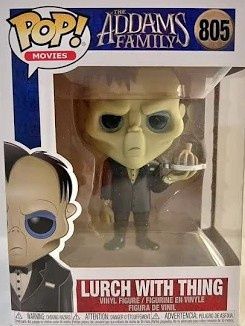 Funko POP! #805 Movies Lurch w. Thing Addams Family CIB