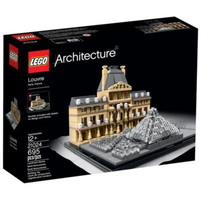 (RETIRED) LEGO Architecture 21024 The Louvre (Pre-Loved)