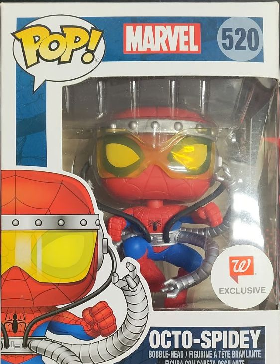 Funko POP! #520 Spider-Man Octo-Spidey Walgreens Exclusive (Box Damage)
