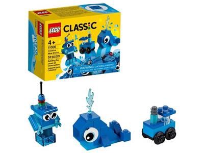 (RETIRED) LEGO CLASSIC 11006 Creative Blue Bricks