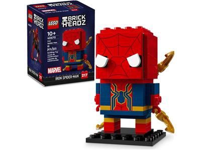 LEGO Brickheadz 40670 Iron Spider-Man