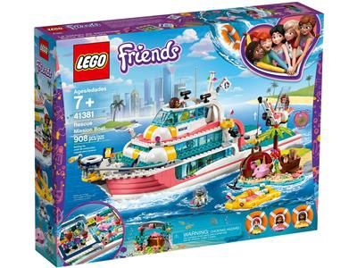 (RETIRED) LEGO Friends 41381 Rescue Mission Boat (Pre-Loved)