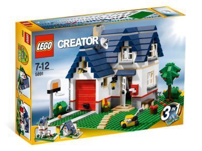 (RETIRED) LEGO CREATOR 5891 3-in-1 Apple Tree House (Pre-Loved)