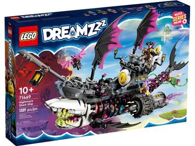 (RETIRED) LEGO DREAMZzz 40617 Trials of the Dream Chasers Nightmare Shark Ship