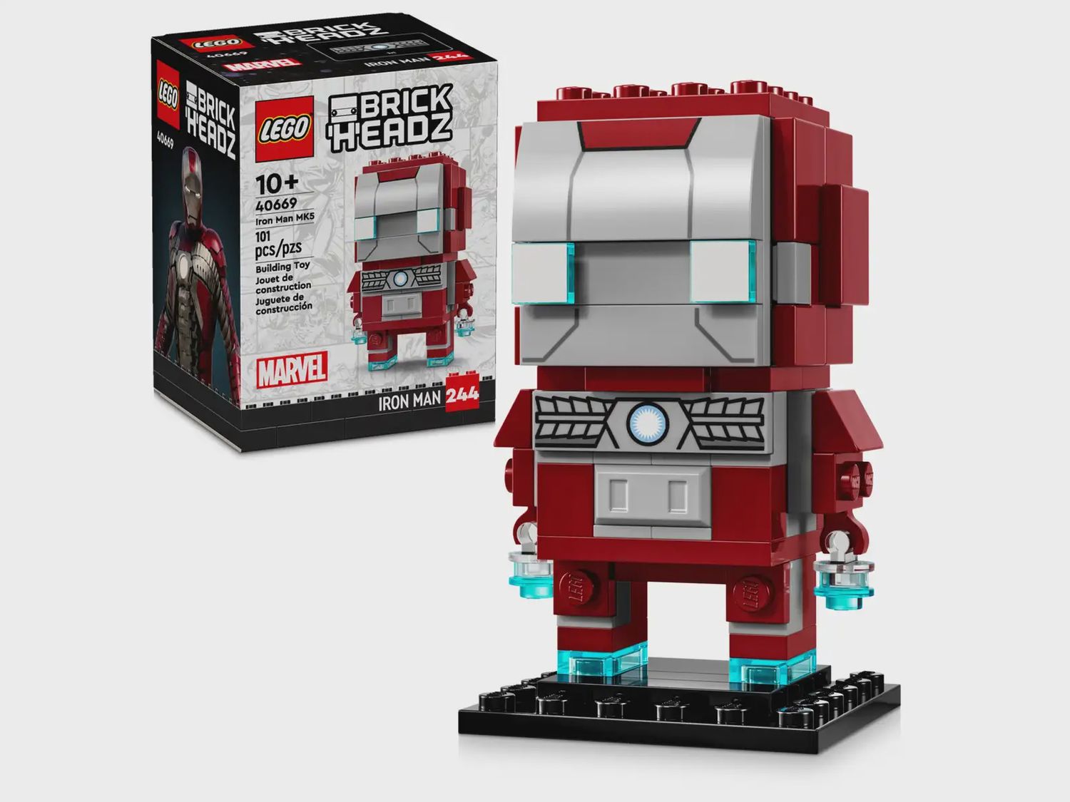 LEGO BrickHeadz 40669 Marvel Super Heroes Iron Man MK5