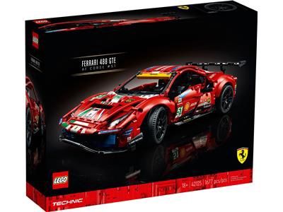 (RETIRED) LEGO TECHNIC 42125 Ferrari 488 GTE “AF Corse #51” (Pre-Loved)