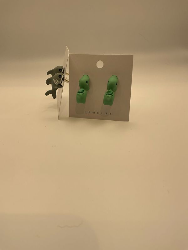 Animal Biting Ear Rings