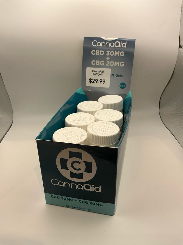 CannaAid CBD/CBG 30ct