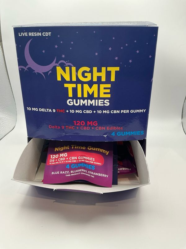 CannaAid Night Time Gummies 4pk