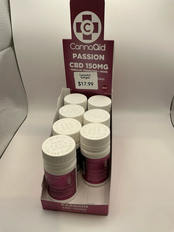 CannaAid Passion Softgels 10ct
