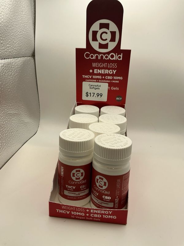 CannaAid Weightloss/Energy Sgels 10ct