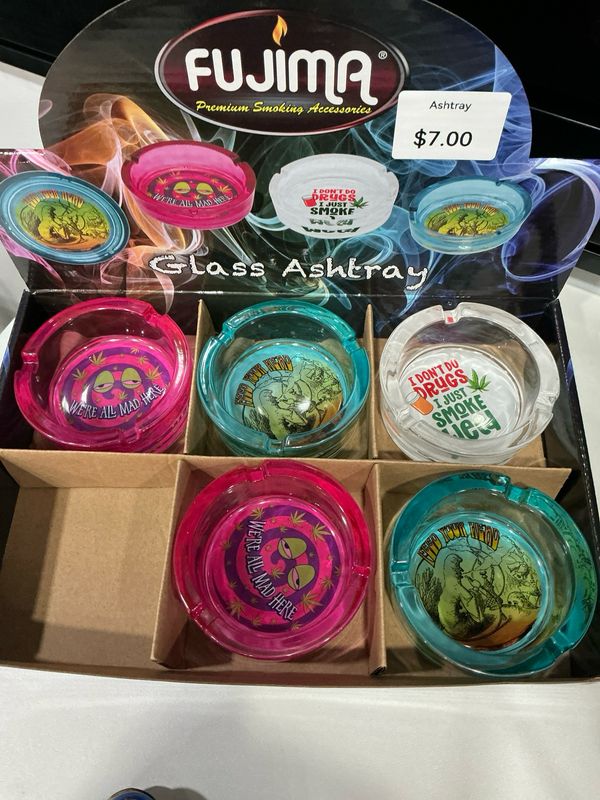 Fujima Small Glass Ashtray