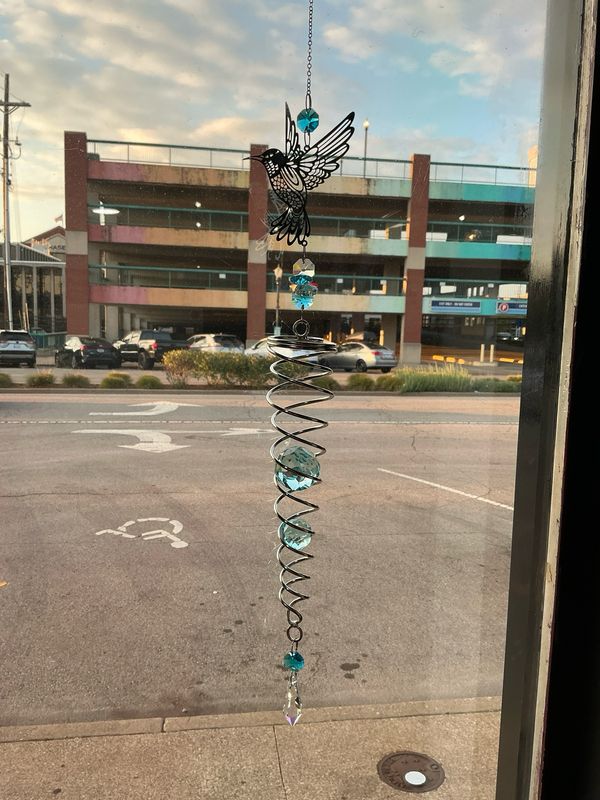 Hummingbird Wind Spinner