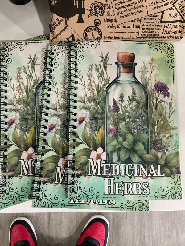 Herbal Study Notepad