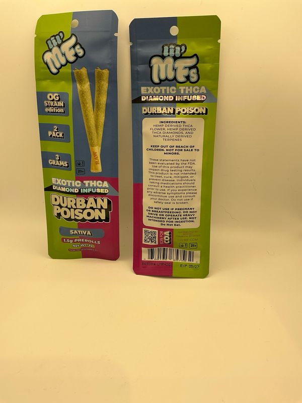 Lil Mf&#39;s 2pk Durban Poison