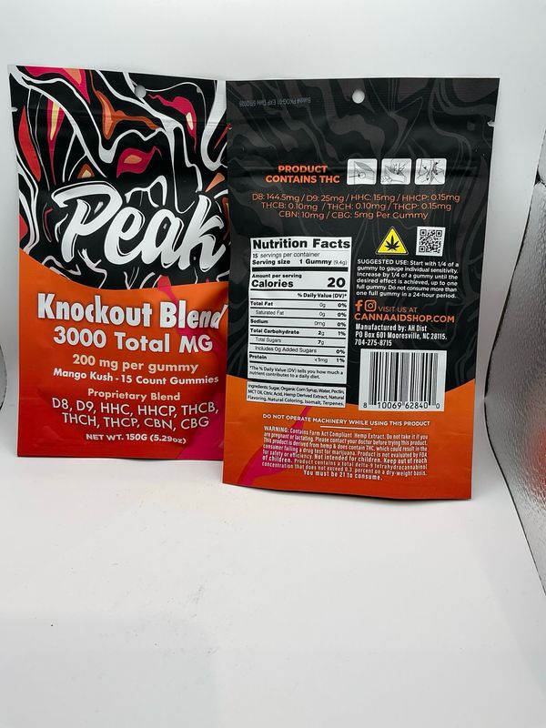 Peak Knockout Blend 15ct