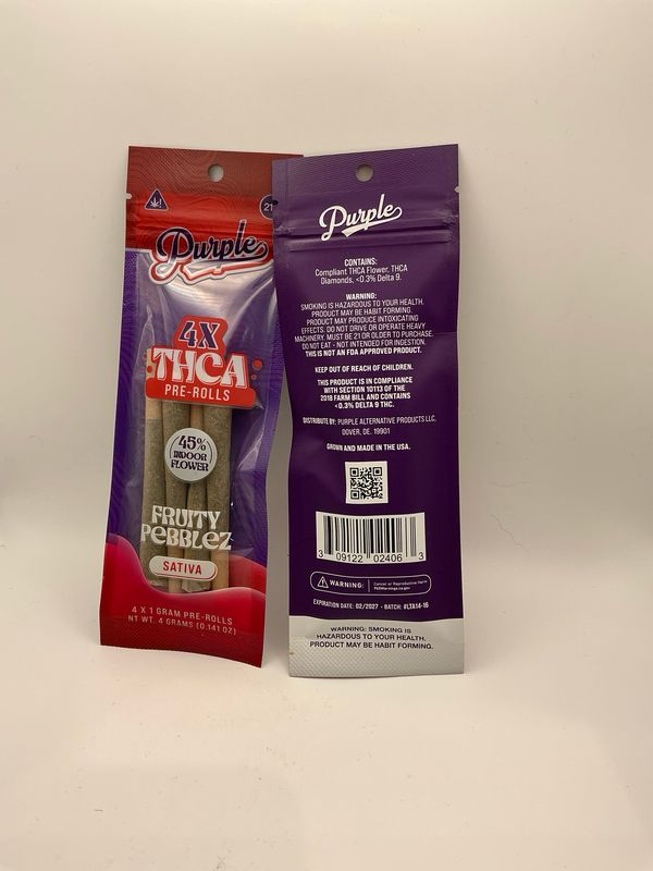 Purple 4pk Fruity Pebbles