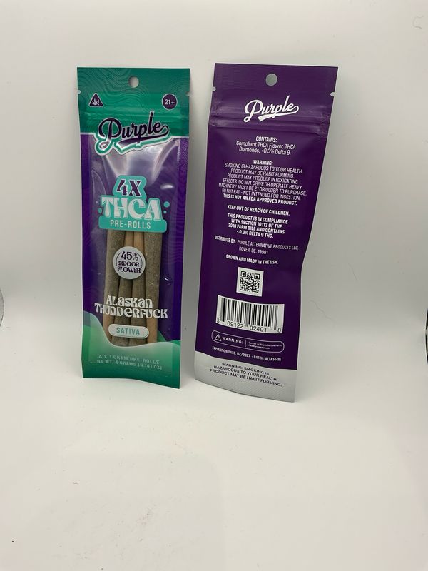 Purple 4 Pack - Alaskan Thunderfuck