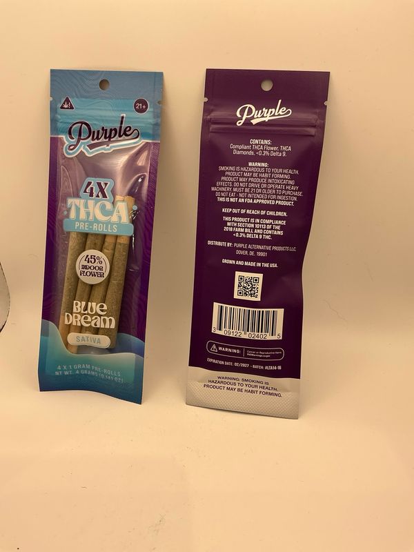Purple 4 Pack - Blue Dream